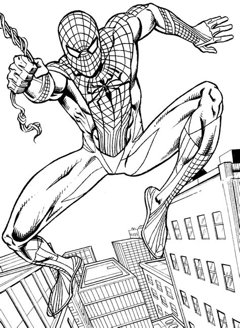 Spider Man Imagenes Para Colorear