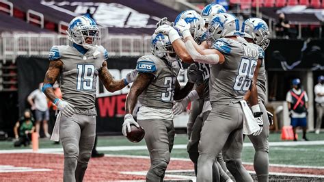 RECAP: Detroit Lions vs. Atlanta Falcons, Sunday Oct. 25