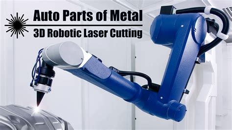 3D Robot 5 Axis Fiber Laser Cutter For Cutting Automotive Parts YouTube