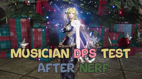 Blade And Soul Musician DPS Change After Dark Awakening Patch YouTube