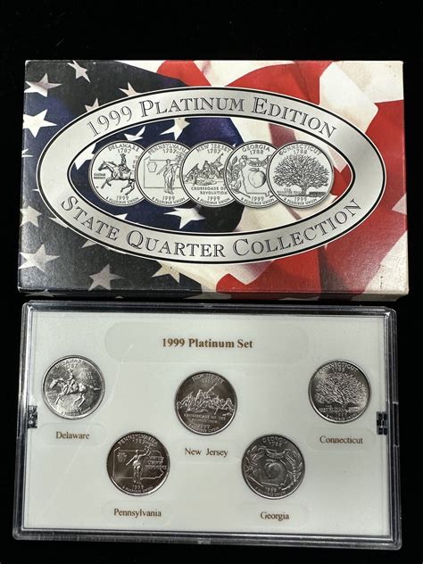 1999 Platinum Edition State Quarter Collection