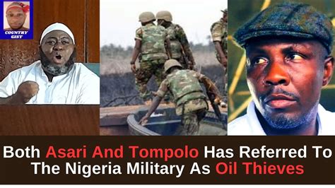 Asari Dokubo And Tompolo Has Referred To The Nigeria Military The Navy