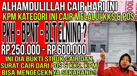 Cek Saldo Pencairan Hari Ini Pkh Bpnt Kpm Ini Cair Melalui Pos Kks