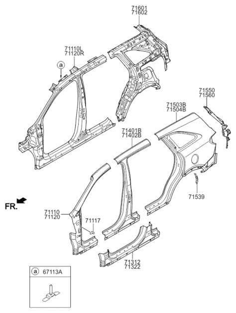 Side Body Panel 2017 Kia Sorento