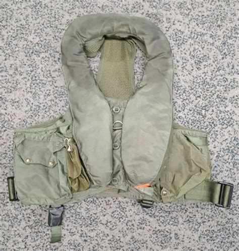 Raf Royal Air Force Beaufort Life Preserver Mk25 Sage Green Vest