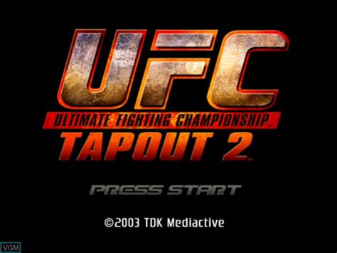 Ufc Tapout 2 For Microsoft Xbox The Video Games Museum