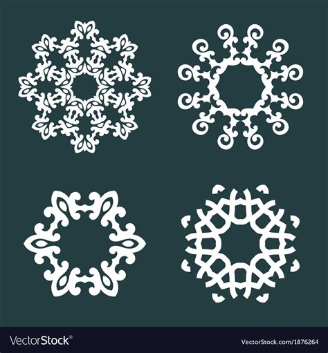 Ornamental patterns Royalty Free Vector Image - VectorStock