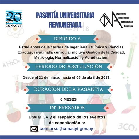 Conacyt Convoca A Estudiantes Universitarios Para Realizar Pasantía