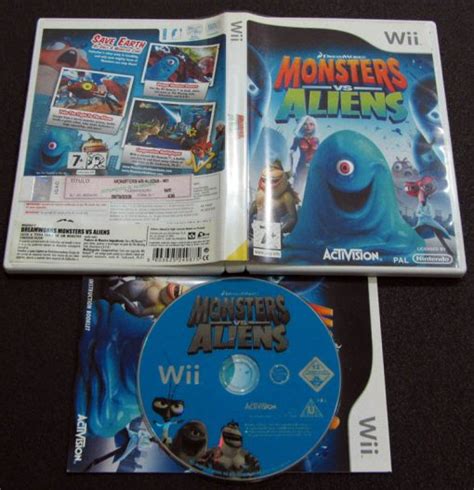 Monsters Vs Aliens WII Seminovo Play N Play