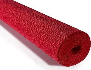 FloristryWarehouse Crepe Paper Roll 180g 50 X 250cm Crimson Red