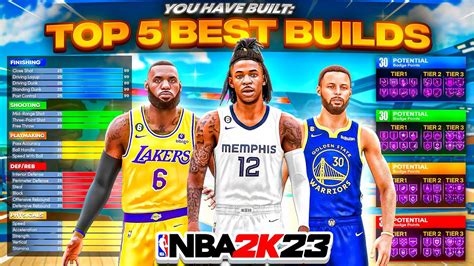 Top Best Builds On Nba K Current Gen The Most Game Breaking