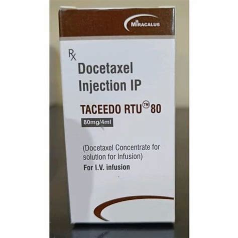 Taceedo 80 Mg Injection At Rs 1700 Vial Taxotere In Ahmedabad ID