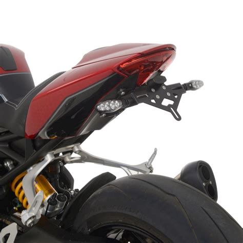 R G Premium Kennzeichenhalter Short Black Triumph Speed Triple