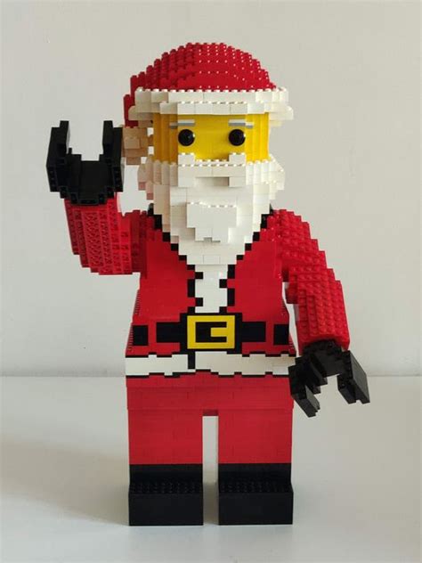 LEGO - MOC - Santa Claus BIG Minifigure (50 cm) - Catawiki