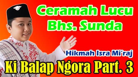 Ceramah Isra Miraj Bahasa Sunda