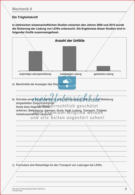 Ideal Arbeitsblatt Physik Klasse 7 Kraft Nur Für Sie Kostenlose