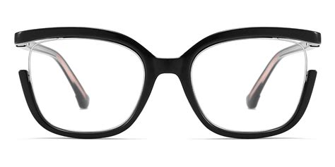 Matteo - Square Black Glasses for Men & Women