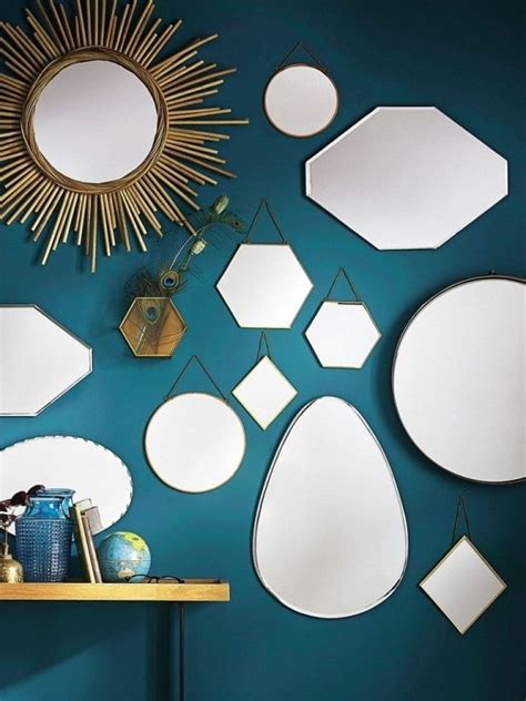 Mur de miroirs 15 idées et inspirations déco tendance