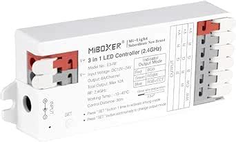 Amazon LGIDTECH E3 RF Miboxer 3 In 1 LED Strip Light Controller