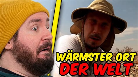 Ein Tag am heißesten Ort der Welt I Sturmwaffel REAGIERT YouTube