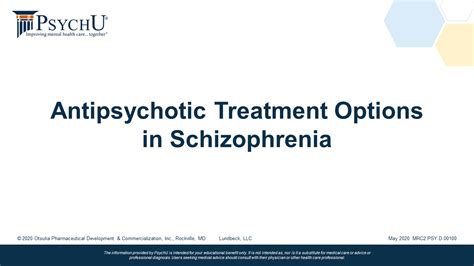 Antipsychotic Treatment Options In Schizophrenia Psychu