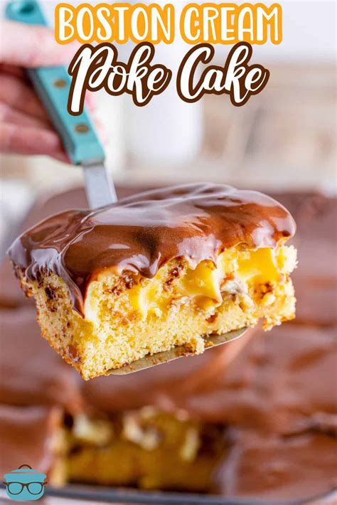 Boston Cream Cake Original Recipe