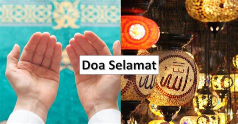 Doa Selamat Ringkas Bacaan Teks Rumi And Terjemahan