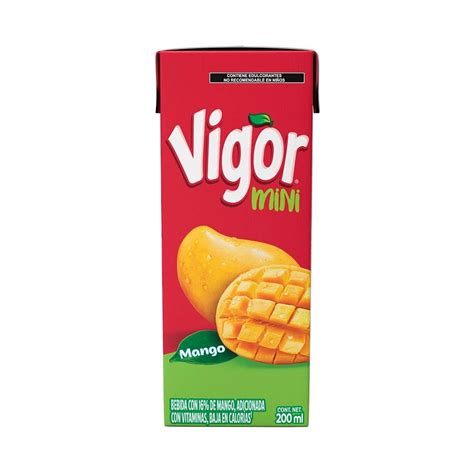 Bebida Vigor Mini Con Mango 200 Ml Walmart