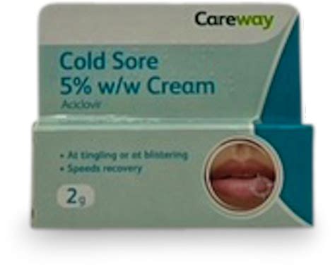 Careway Cold Sore Cream 2g Medino