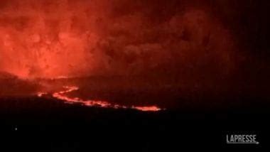 Hawaii dopo 38 anni erutta il vulcano attivo più grande del mondo Il