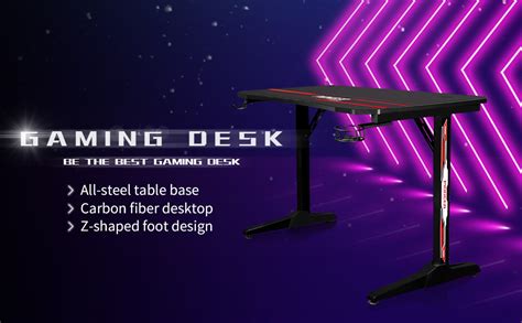 Amazon Flamaker Gaming Desk Inch Gaming Table Computer Desk Pc