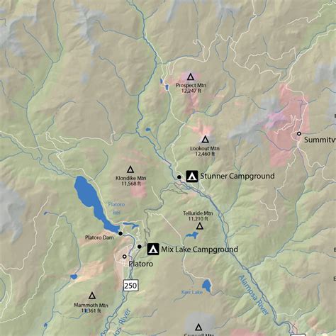 Rio Grande River Fish Colorado Map By Map The Xperience Avenza Maps