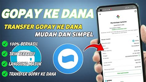 Cara Transfer Gopay Ke Dana Mudah Terbaru Youtube