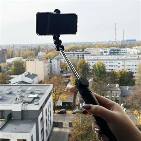 Selfie Stick Alogy Mini Tripod Uchwyt Do Telefonu Bluetooth Kijek