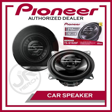 Pioneer TS G1020F 4 Inches 210 Watts 2 Way Car Speaker Sold As PAIR