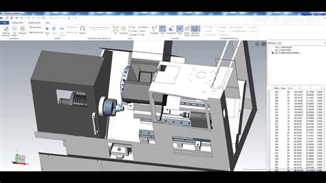 Machine Simulation On Mastercam 2018 Lathe Youtube