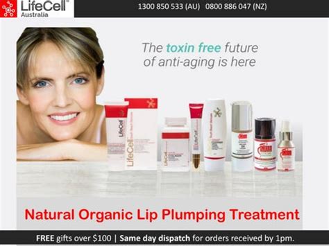 Natural Organic Lip Plumping Treatment By LifeCellA Issuu