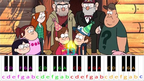 Gravity Falls Theme Song Clarinet Notes Dusolapan