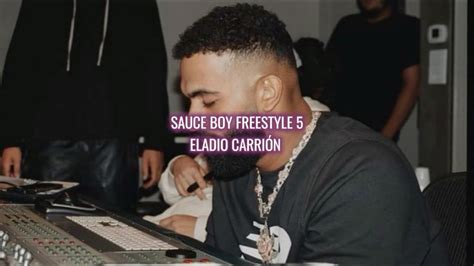 Sauce Boy Freestyle 5 Eladio Carrión Letra Lyrics YouTube