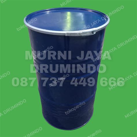 Jual Drum Bekas Tong Kaleng Drum Besi Bekas Tutup Lebar