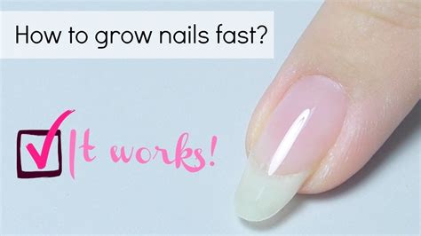 How To Grow Your Nails Fast Youtube