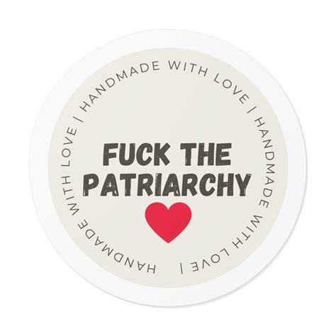 Fuck The Patriarchy Sticker Etsy