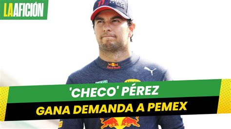 Checo P Rez Gana Demanda Millonaria A Pemex Grupo Milenio