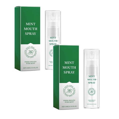 Mint Oral Spray Cleans Mouth Odor And Bad Breath Fresh Breath Spray