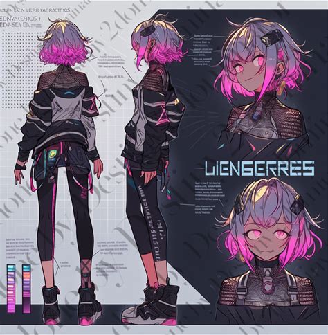 Cyberpunk fashion adopt by Destiny2Dominator on DeviantArt