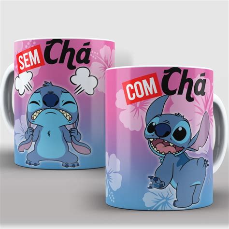 Caneca Lilo E Stitch Sem Cha Cha Personalizada Mod 05 Elo7