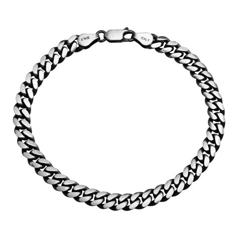 NEW!! 8" Sterling Silver Cuban Link Bracelet | USA Pawn