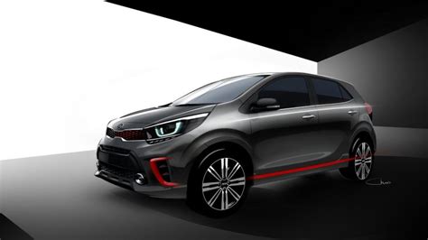 Kia Picanto Official Sketches Surface