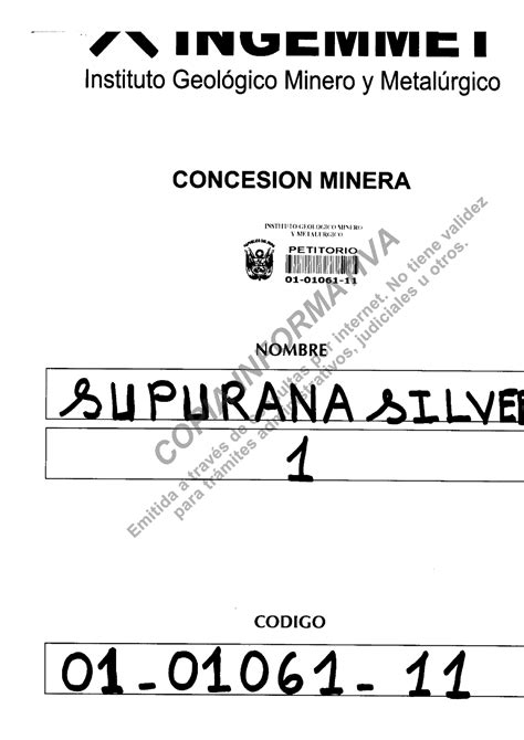 Surupana Silver 1 ESTATUS Libro De Una Puno Studocu