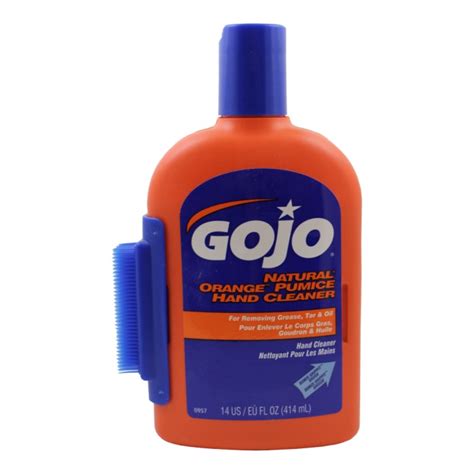 Gojo Natural Orange Pumice Hand Cleaner With Scrubby